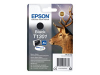 Epson T1301 - 25.4 ml - taille XL - noir - original - blister - cartouche d'encre - pour Stylus Office BX630, BX635, BX935; WorkForce WF-3010, 3520, 3530, 3540, 7015, 7515, 7525 C13T13014012