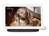 Google Nest Hub (2e génération) - Affichage intelligent - LCD de 7" - sans fil - IEEE 802.11b/g/n/ac, Bluetooth - Charbon GA01892-FR