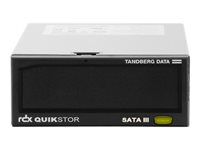 Overland-Tandberg RDX QuikStor - Lecteur de disque - cartouche RDX - Serial ATA - interne - 3.5" - noir (pack de 10) 8816-RDX