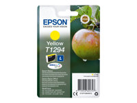 Epson T1294 - 7 ml - taille L - jaune - original - blister - cartouche d'encre - pour Stylus SX230, SX235, SX430, SX438; WorkForce WF-3010, 3520, 3530, 3540, 7015, 7515, 7525 C13T12944012