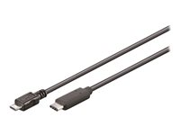 Uniformatic - Câble USB - 24 pin USB-C (M) pour Micro-USB de type B (M) - USB 2.0 - 1 m 10621