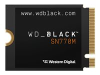 WD_BLACK SN770M WDS500G3X0G - SSD - 500 Go - lecteur de jeux mobiles - interne - M.2 2230 - PCIe 4.0 x4 (NVMe) WDS500G3X0G