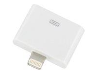 DLH - Adaptateur Lightning - Apple Dock femelle pour Lightning mâle - blanc DY-TU1600