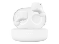 Belkin SoundForm Bolt - Écouteurs sans fil avec micro - intra-auriculaire - Bluetooth - blanc AUC009BTWH