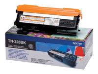 Brother TN328BK - Noir - original - cartouche de toner - pour Brother DCP-9270CDN, HL-4570CDW, HL-4570CDWT, MFC-9970CDW TN328BK