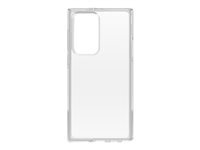 OtterBox Symmetry Series Clear - Coque de protection pour téléphone portable - antimicrobien - polycarbonate, caoutchouc synthétique - clair - pour Samsung Galaxy S22 Ultra 77-86547