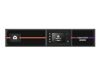 Liebert GXT5 GXT5LI-1000IRT2UXL - Onduleur (montable sur rack / externe) - CA 230 V - 1000 Watt - 1000 VA - USB, serial - connecteurs de sortie : 8 - 2U GXT5LI-1000IRT2UXL