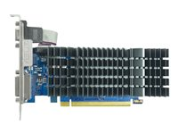 ASUS GeForce GT 710 EVO - Carte graphique - GF GT 710 - 2 Go DDR3 - PCIe 2.0 profil bas - DVI, D-Sub, HDMI - san ventilateur 90YV0I70-M0NA00