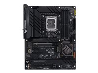 ASUS TUF Gaming Z790-Plus WiFi D4 - Carte-mère - ATX - Socket LGA1700 - Z790 Chipset - USB 3.2 Gen 1, USB 3.2 Gen 2, USB-C 3.2 Gen2, USB-C 3.2 Gen 2x2 - 2.5 Gigabit LAN, Wi-Fi 6, Bluetooth - carte graphique embarquée (unité centrale requise) - audio HD (8 canaux) 90MB1CR0-M0EAY0