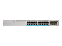 Cisco Catalyst 9300L - Network Essentials - commutateur - C3 - 24 x 10/100/1000 + 4 x SFP+ 10 Go (liaison montante) - Montable sur rack - remanufacturé C9300L-24T-4X-E-RF