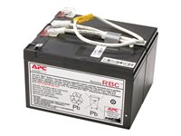 Cartouche de batterie de rechange APC #5 - Batterie d'onduleur - Acide de plomb - noir - pour P/N: BR1200BI-BR, BX900R, SU450, SU450I, SU450NET, SU700, SU700BX120, SU700I, SU700IBX120 RBC5
