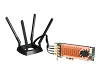 QNAP QWA-AC2600 - Adaptateur réseau - PCIe 2.0 profil bas - Wi-Fi 5 - pour QNAP TS-1232, 1277, 253, 453, 473, 677, 832, 853, 877, 977, TVS-2472, 473, 673, 872, 873 QWA-AC2600