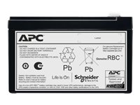 Cartouche de batterie de rechange APC #175 - Batterie d'onduleur (équivalent à : APC RBC175) - 1 x batterie - Acide de plomb - noir APCRBC175
