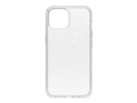 OtterBox Symmetry Series - Coque de protection pour téléphone portable - compatibilité avec MagSafe - stardust (paillettes transparentes) - pour Apple iPhone 15 77-92669