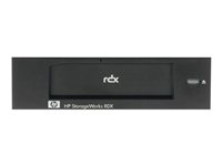 HPE RDX Removable Disk Backup System DL Server Module - Lecteur de disque - cartouche RDX - USB 2.0 - interne - 5.25" - avec Cartouche 160 Go - pour ProLiant DL380 G6, DL380 G7, DL385 G6, DL385 G7 AP724A
