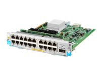 HPE - Module d'extension - Gigabit Ethernet (PoE+) x 20 + 40 Gigabit QSFP+ x 1 - pour HPE Aruba 5406R, 5406R 16, 5406R 44, 5406R 8-port, 5406R zl2, 5412R, 5412R 92, 5412R zl2 J9992A