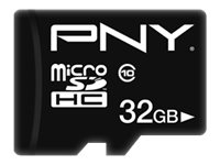 PNY Performance Plus - carte mémoire flash - 32 Go - micro SDHC PNYMICROSDPP32GO