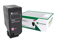 Lexmark - À rendement élevé - magenta - original - cartouche de toner LCCP, LRP - pour Lexmark CX725de, CX725dhe, CX725dthe 84C2HM0