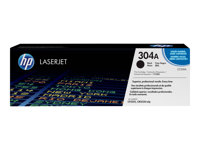HP 304A - Noir - original - LaserJet - cartouche de toner (CC530A) - pour Color LaserJet CM2320fxi, CM2320n, CM2320nf, CP2025, CP2025dn, CP2025n, CP2025x CC530A