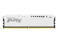 Kingston FURY Beast - DDR5 - module - 16 Go - DIMM 288 broches - 6000 MHz / PC5-48000 - CL40 - 1.35 V - mémoire sans tampon - on-die ECC - blanc KF560C40BW-16