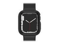 OtterBox EXO EDGE - Pare-chocs pour montre intelligente - polycarbonate, TPE - noir - pour Apple Watch (41 mm) 77-87562