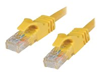 C2G Cat6 Booted Unshielded (UTP) Network Patch Cable - Cordon de raccordement - RJ-45 (M) pour RJ-45 (M) - 10 m - UTP - CAT 6 - moulé, sans crochet, bloqué - jaune 83472