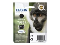 Epson T0891 - Noir - original - emballage coque avec alarme radioélectrique/ acoustique - cartouche d'encre - pour Stylus S21, SX110, SX115, SX210, SX215, SX218, SX400, SX410, SX415; Stylus Office BX300 C13T08914021