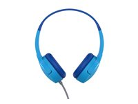 Belkin Casque Enfant filaire Bleu AUD004BTBL