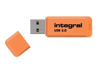 Integral Neon - Clé USB - 16 Go - USB 3.0 - orange INFD16GBNEONOR3.0