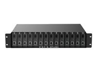 TP-Link TL-FC1420 - Base d'extension modulaire - AC 100/240 V - rack-montable FC1420