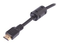 Uniformatic - Câble HDMI avec Ethernet - HDMI mâle pour HDMI mâle - 30 m - noir - support 4K 12427