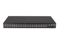 HPE FlexNetwork 5140 48G 4SFP+ EI - Commutateur - C3 - intelligent - 48 x 10/100/1000 + 4 x 10 Gigabit Ethernet / 1 Gigabit Ethernet SFP+ - Montable sur rack JL829A#ABB