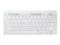 Samsung Smart Keyboard Trio 500 EJ-B3400 - Clavier - sans fil - Bluetooth 5.0 - blanc EJ-B3400BWEGFR
