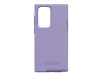 OtterBox Symmetry Series - Coque de protection pour téléphone portable - polycarbonate, caoutchouc synthétique - réinitialisation du violet - pour Samsung Galaxy S22 Ultra 77-86470