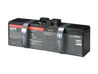 Cartouche de batterie de rechange APC #161 - Batterie d'onduleur - 1 x batterie - Acide de plomb - pour P/N: BN1500M2, BN1500M2-CA, BP1050, BR1200SI, BR1350MS, BR1500M2-LM APCRBC161