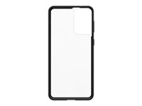 OtterBox React Series - Coque de protection pour téléphone portable - cristal noir - pour Samsung Galaxy S21+ 5G 77-81573