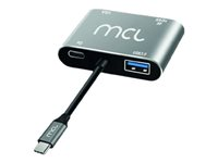 MCL - Station d'accueil - USB-C 3.2 Gen 2 - VGA, HDMI MD1B99AU3CHVUDP