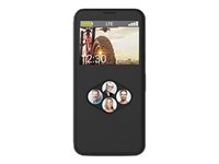 emporiaSMART.5 - 4G smartphone - RAM 3 Go / Mémoire interne 32 Go - microSD slot - 5.5" - 1440 x 720 pixels - 3 x caméras arrière 13 MP, 2 MP, 2 MP - front camera 8 MP - noir S5