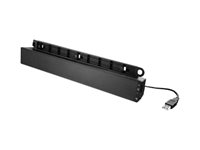 Lenovo USB Soundbar - Haut-parleurs - pour PC - USB - 2.5 Watt (Totale) - pour ThinkPad Helix; ThinkVision LT1712, LT1913, LT1952, LT1953, LT2013, LT2223, LT2423, LT3053 0A36190