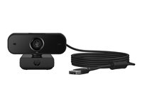 HP 435 - Webcam - panoramique / inclinaison - couleur - 2 MP - 1920 x 1080 - audio - USB 2.0 77B10AA#ABB