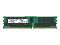 Micron - DDR4 - module - 64 Go - DIMM 288 broches - 3200 MHz / PC4-25600 - CL22 - 1.2 V - mémoire enregistré - ECC MTA36ASF8G72PZ-3G2F1R