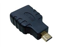 MCL CG-285 - Adaptateur HDMI - HDMI femelle pour 19 pin micro HDMI Type D mâle CG-285
