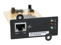 Liebert Intellislot WEBRT3N Card - Carte de supervision distante - 10/100 Ethernet x 1 - pour P/N: PS1000RT3-230, PS1500RT3-230, PS2200RT3-230, PS3000RT3-230, PS3000RT3-230XR IS-WEBRT3N