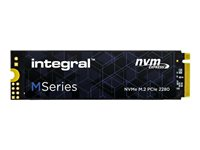 Integral M Series - SSD - 128 Go - interne - M.2 2280 - PCIe 3.1 x4 (NVMe) INSSD128GM280NM1