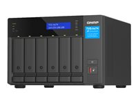 QNAP TVS-H674 - Serveur NAS - 6 Baies - SATA 6Gb/s - RAID RAID 0, 1, 5, 6, 10, 50, JBOD, RAID TP, TM - RAM 16 Go - Gigabit Ethernet / 2.5 Gigabit Ethernet - iSCSI support TVS-H674-I3-16G