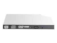 HPE - Lecteur de disque - DVD±RW (±R DL)/DVD-RAM - 8x/8x/5x - Serial ATA - interne - HP noir - pour ProLiant DL20 Gen10, DL325 Gen10, DL360 Gen10, DL360 Gen9, ML30 Gen10 726537-B21